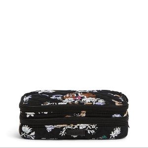 Vera Bradley Small Zip-Around Makeup Brush Case Cotton in Merry Mischief NWT